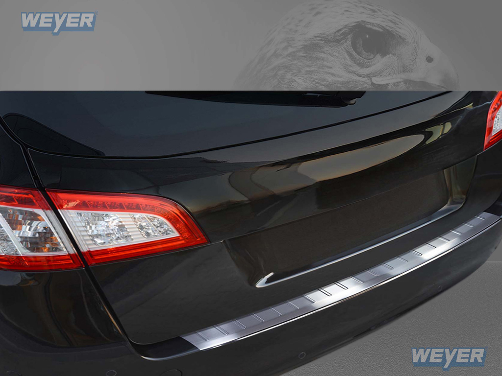 44990-Weyer-Edelstahl-Ladekantenschutz-PEUGOT-508-SW-1 PEUGEOT 508 SW ab Baujahr 2011>,2014> WEYER Edelstahl Ladekantenschutz