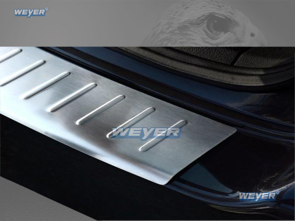 44452A-Weyer-Edelstahl-Ladekantenschutz-VW-GolfV-Variant-6-2 VW GOLF VI Variant  ab Baujahr 2009-2012, WEYER Edelstahl Ladekantenschutz