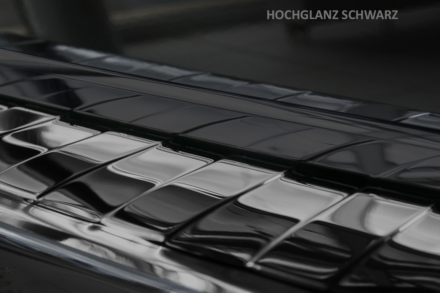 55-Weyer-Edelstahl-Ladekantenschutz-_black-Hochglanz-mit-Text VW PASSAT B8 VARIANT + ALLTRACK + GTE HYBRID + R-Line Year 2014- 2019>, WEYER stainless steel bumper protection- high gloss black