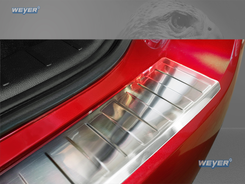 44473-Weyer-Edelstahl-Ladekantenschutz-Mitsubishi-ASX-FL-2019-2 MITSUBISHI ASX ab Baujahr 2019>, WEYER Edelstahl Ladekantenschutz