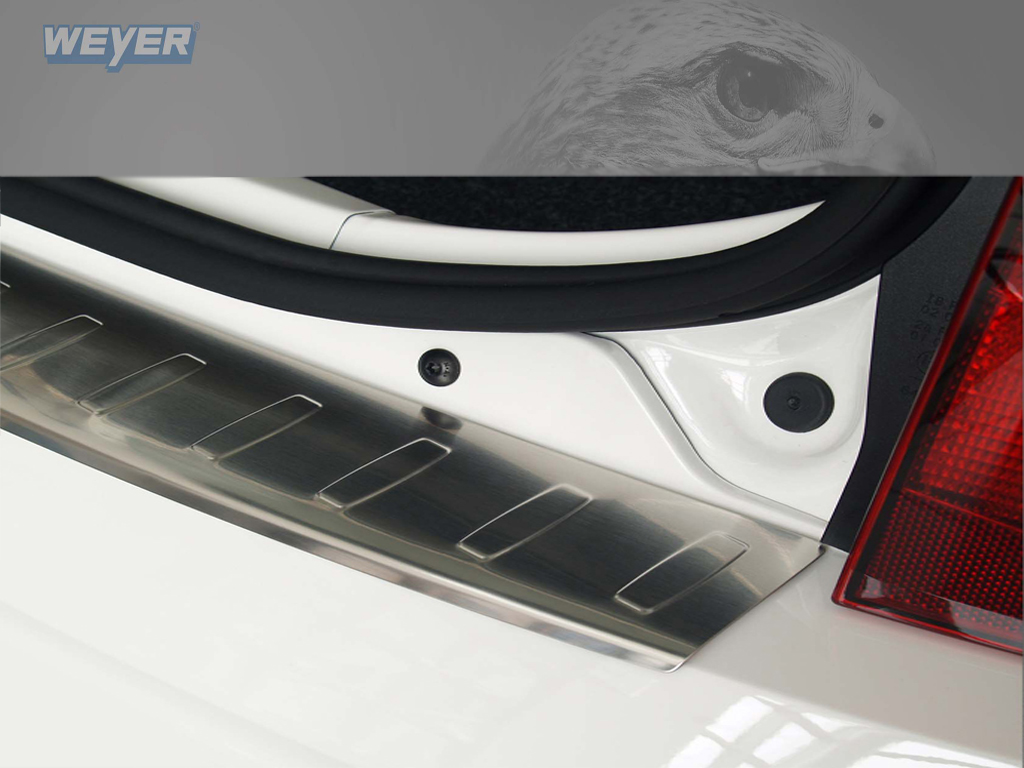44780-Weyer-Edelstahl-Ladekantenschutz-VW-UP-3D-5D-1 VW UP 3D / 5D  ab Baujahr 2012-2016, FL 2016- WEYER Edelstahl Ladekantenschutz