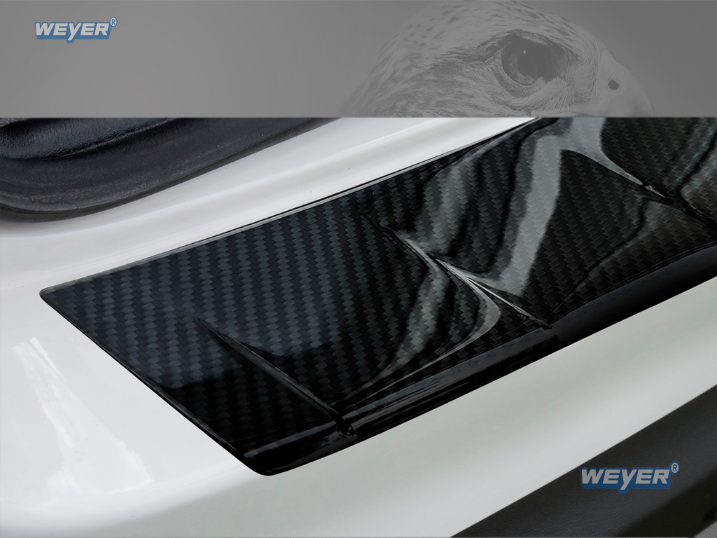 41215-Weyer-echt-Carbon-Ladekantenschutz-Mercedes-GLC-3 MERCEDES GLC X253 ab Baujahr 2015-, WEYER ECHT CARBON Ladekantenschutz