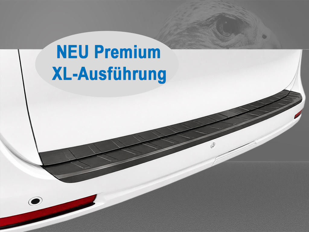 MERCEDES VITO W 447 ab Baujahr ab 2014, WEYER Falcon Premium Line Edelstahl Ladekantenschutz graphite - XL