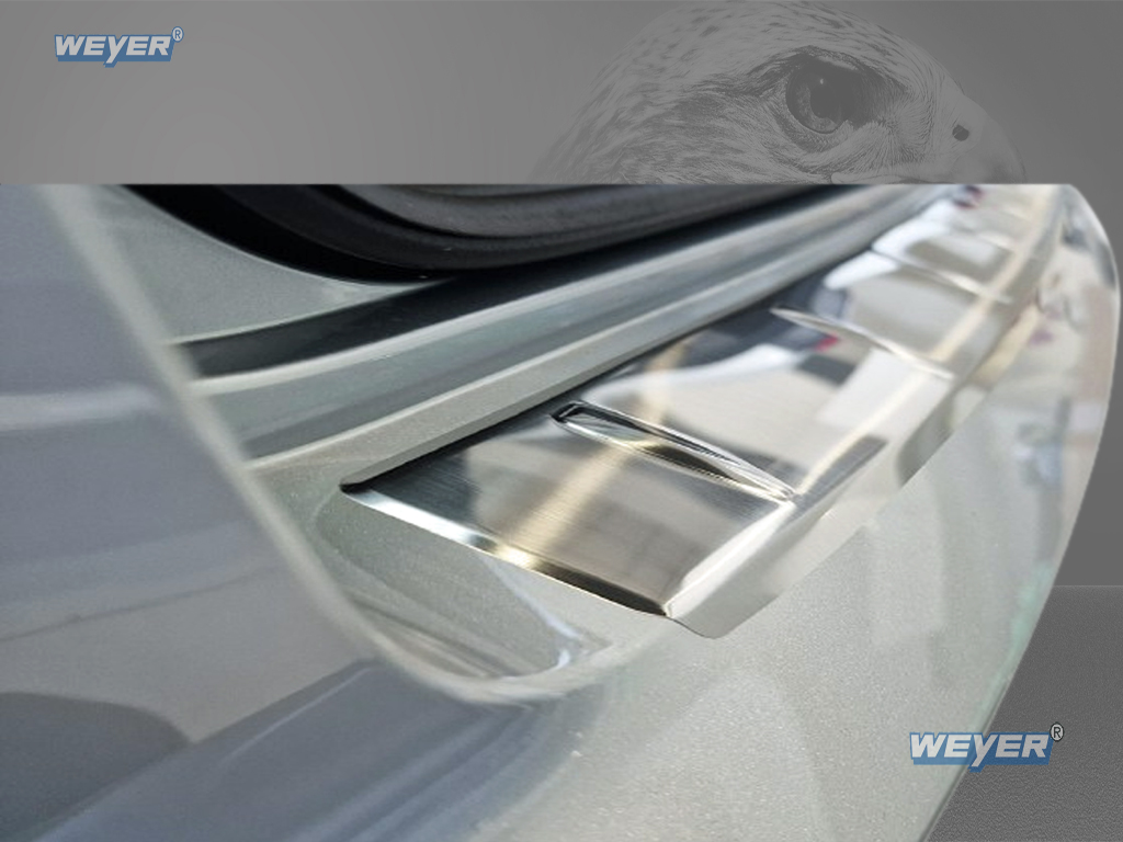 44885-Weyer-Edelstahl-Ladekantenschutz-Skoda-KAMIQ-2 SKODA KAMIQ ab Baujahr 2024>, WEYER Edelstahl Ladekantenschutz