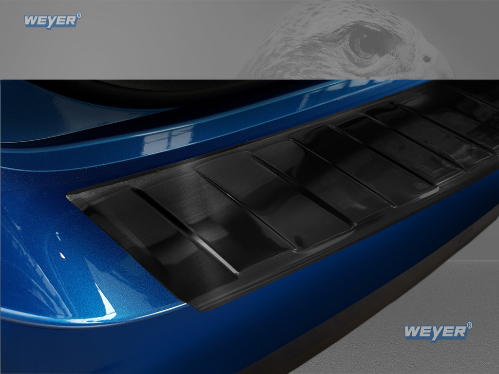 43223-Weyer-Edelstahl-Ladekantenschutz-Skoda-Kamiq-2019-graphit-blackline-3 SKODA KAMIQ ab Baujahr 2019>, WEYER Edelstahl Ladekantenschutz - graphite/black Line-