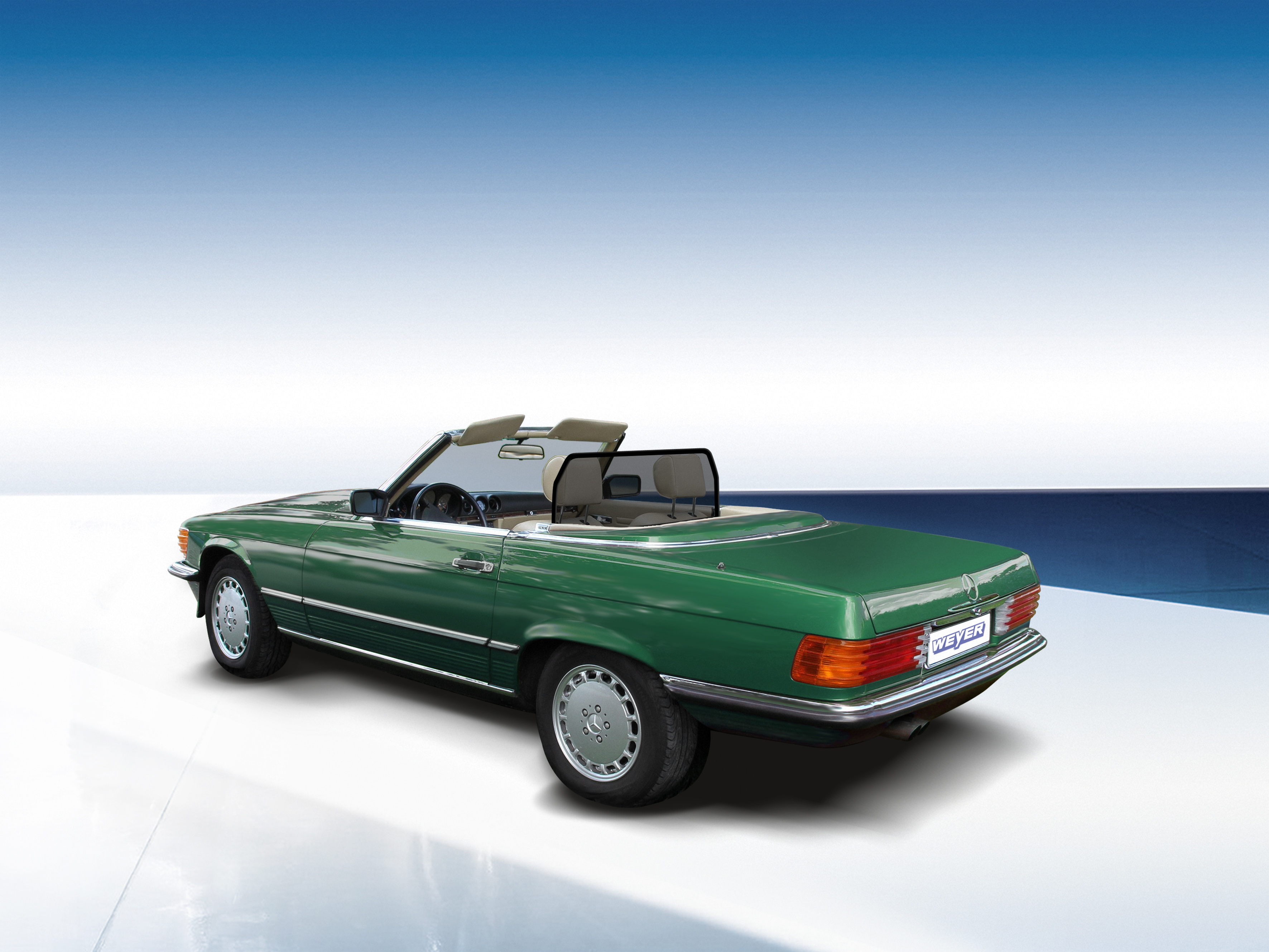 1020-Weyer-Wundschott-Weyer-Windchott-Mercedes-Benz-SL-W107-Heck