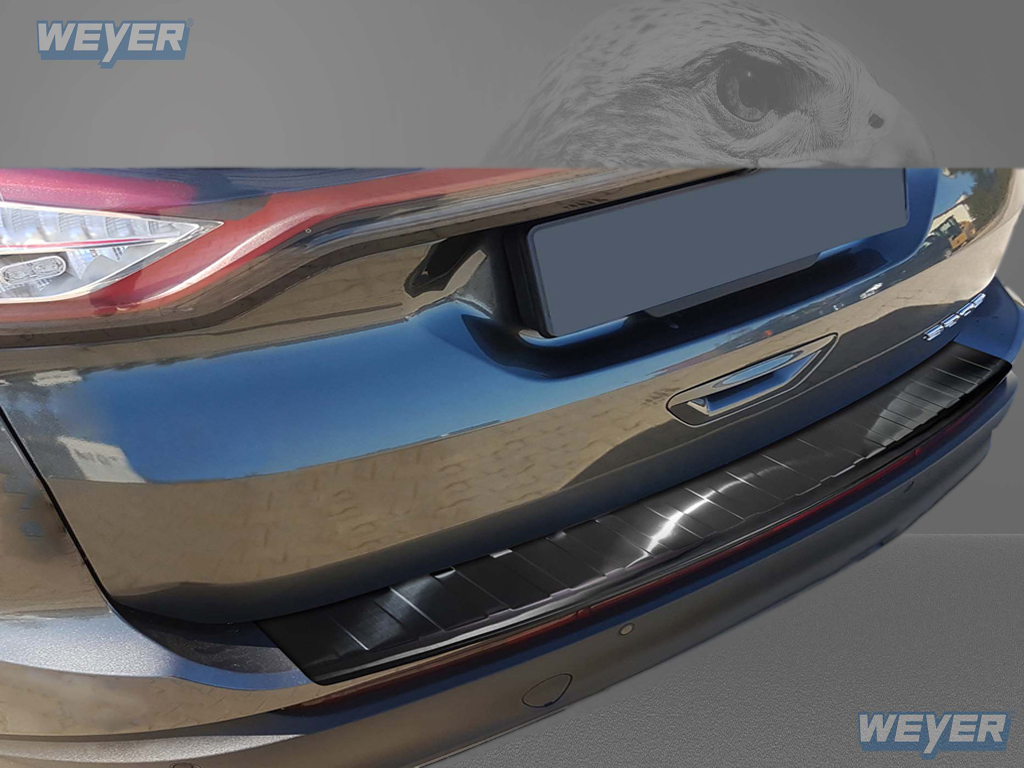 43068-Weyer-Edelstahl-Ladekantenschutz-FORD-EDGE-II-graphit-blackline FORD EDGE II ab Baujahr 2015-7/2018, WEYER Edelstahl Ladekantenschutz -graphite/black-