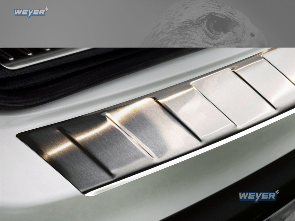 44819-Weyer-Edelstahl-Ladekantenschutz-Mercedes-GLC-X253-1 MERCEDES GLC X253 ab Baujahr ab 2015-2019, FL 2019>, WEYER Edelstahl Ladekantenschutz