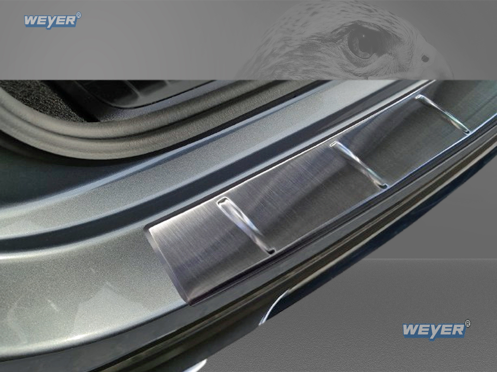 43380-Weyer-Edelstahl-Ladekantenschutz-Mercedes-GLE-2-W167-AMG-graphit-blackline-2 MERCEDES GLE II V167 & GLE AMG 53 Year 2019> WEYER stainless steel rear bumper protection - graphite-/black Line
