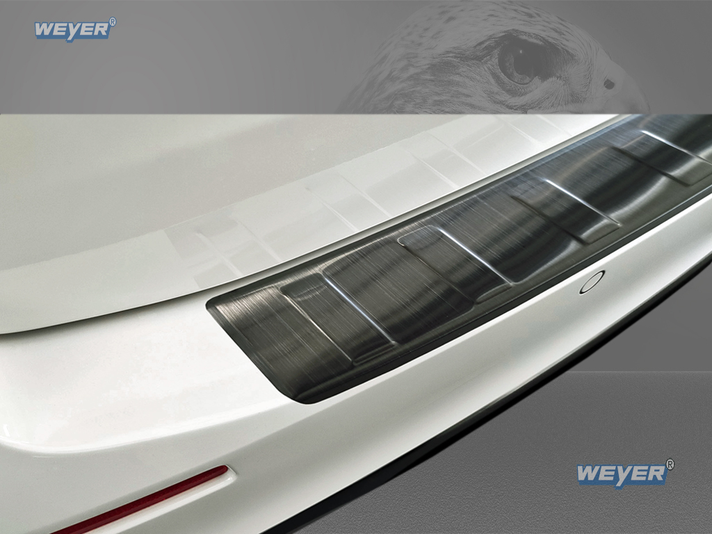 43339-Weyer-Edelstahl-Ladekantenschutz-BMW-5-G31-Touring-graphit-blackline-5 BMW serie 5 G31 Touring Year 2020> WEYER stainless steel rear bumper protection - graphite-/black Line