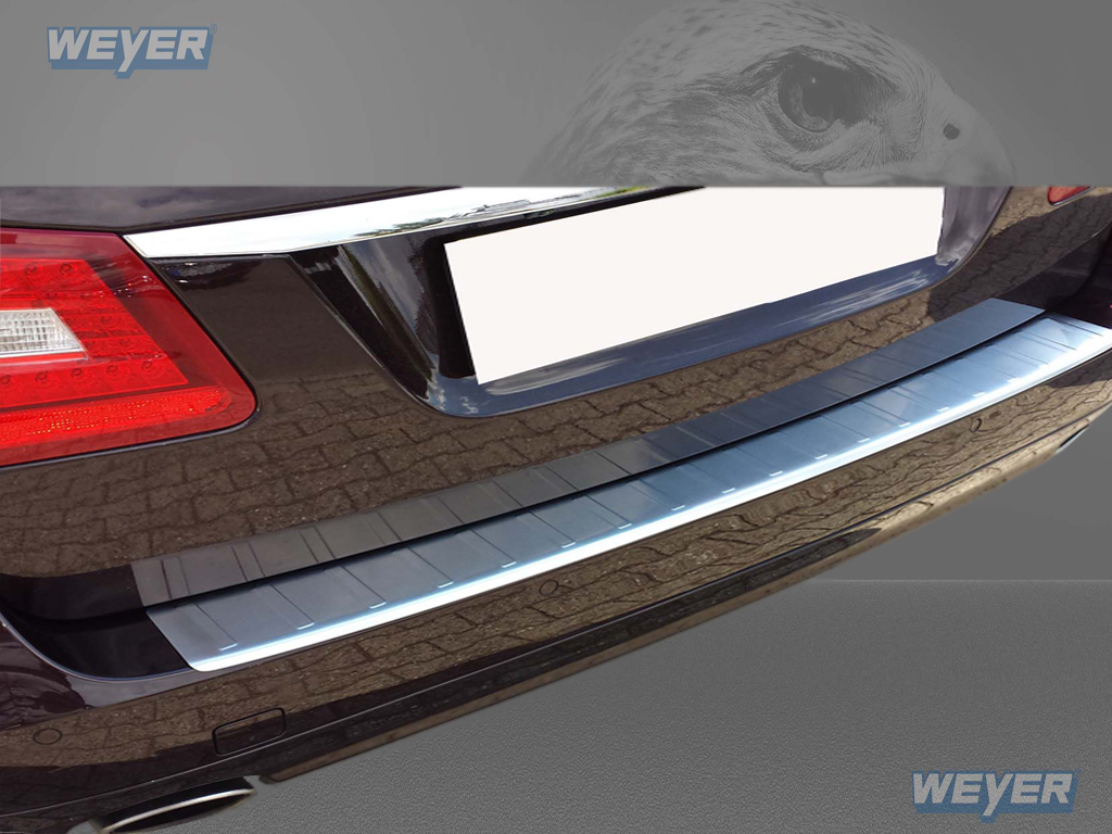 44671-Weyer-Edelstahl-Ladekantenschutz-MERCEDES-E-KLASSE-W212-T-Modell-1 MERCEDES E Klasse W 212, T Model  ab Baujahr 2009-2012, WEYER Edelstahl Ladekantenschutz