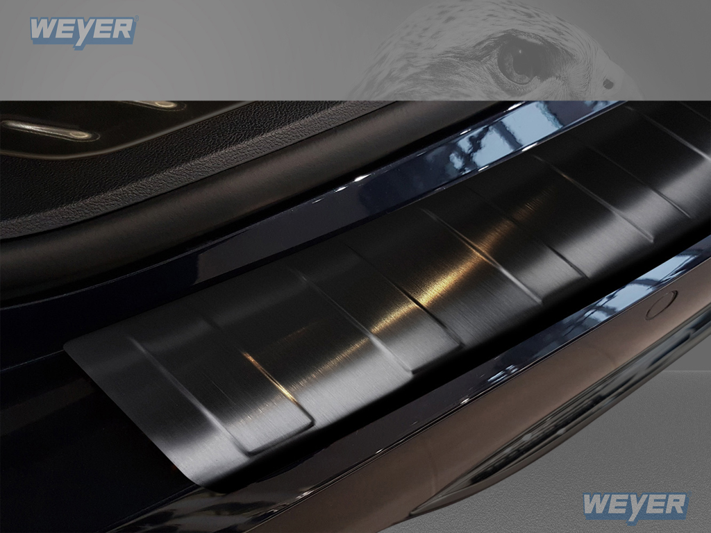 43141-Weyer-Edelstahl-Ladekantenschutz-BMW-SERIE-5-G31-TOURING-graphit-1 BMW Serie 5 G31 Touring ab Baujahr 2017-> WEYER Edelstahl Ladekantenschutz- graphite/black-