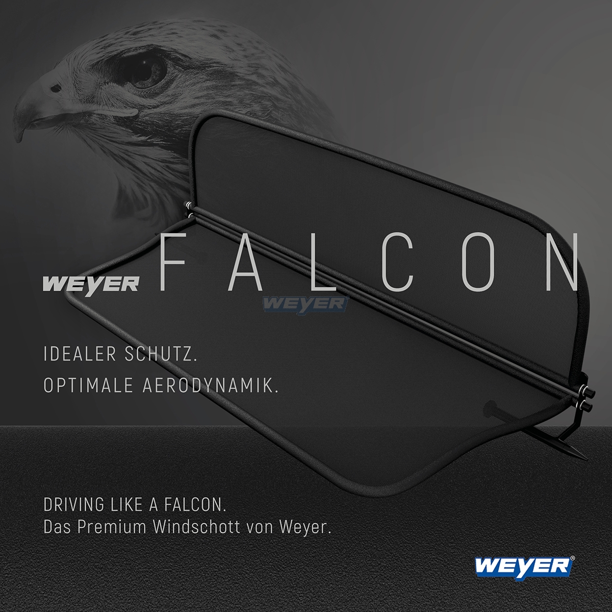 Weyer_Falcon_10_ew_quadratisch WEYER FALCON Mercedes SL W 113 Windschott XL Variante