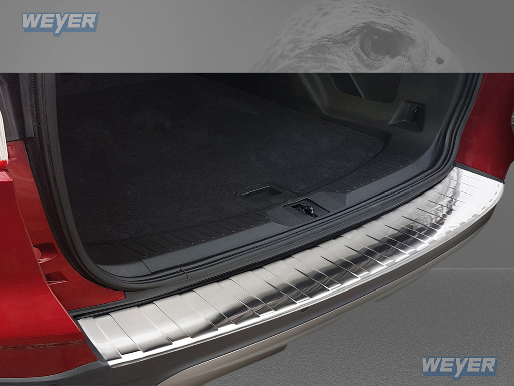 44215-Weyer-Edelstahl-Ladekantenschutz-FORD-KUGA-II-2 FORD KUGA II ab Baujahr 2013-2016,FL 2016-2019, WEYER Edelstahl Ladekantenschutz