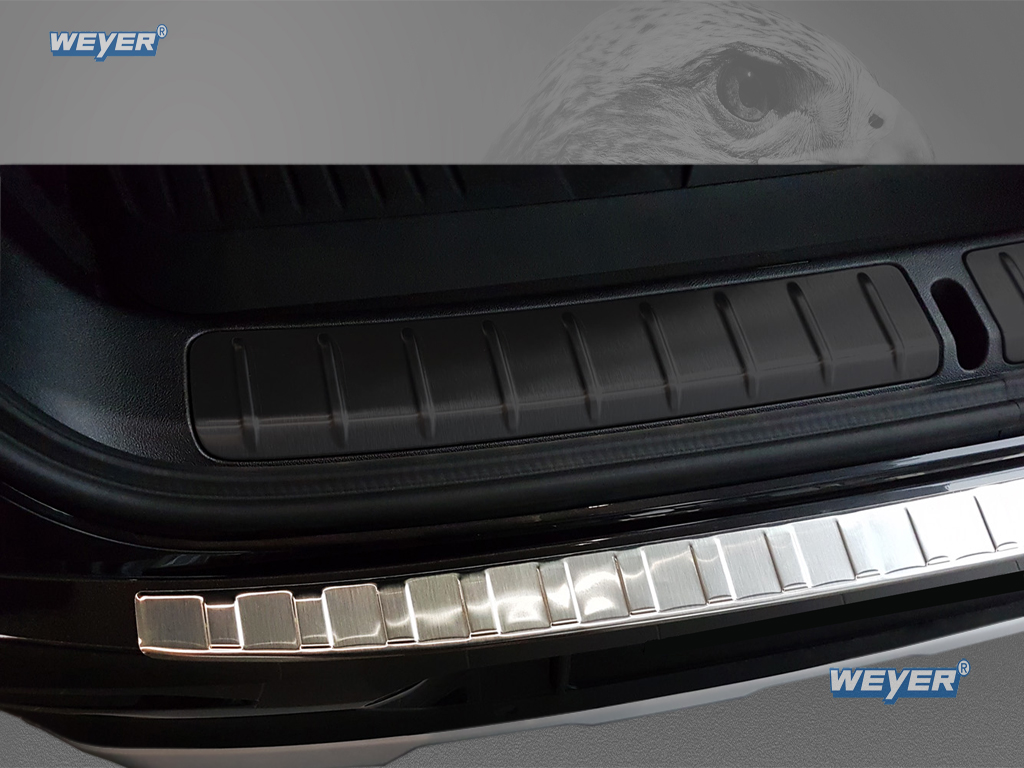 44328-Weyer-Edelstahl-Ladekantenschutz-BMW-X4-G02-1 BMW X4 G02 ab Baujahr 2018-2020, WEYER Edelstahl Ladekantenschutz