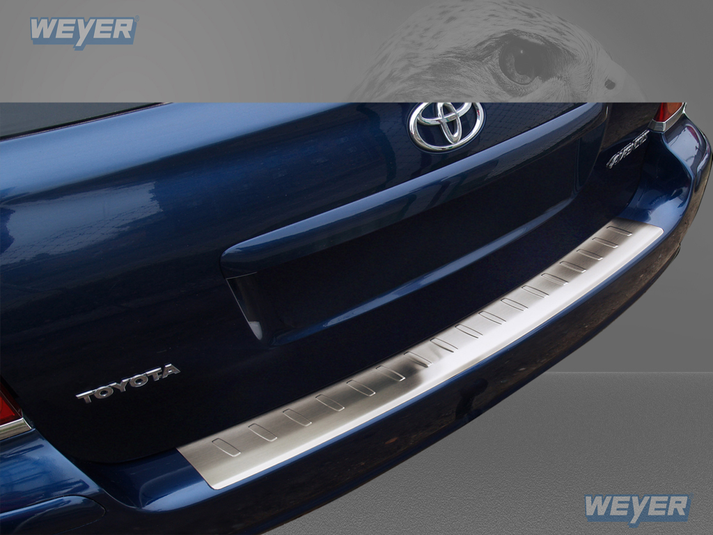 44267-Weyer-Edelstahl-Ladekantenschutz-TOYOTA-AVENSIS-II-KOMBI-1 TOYOTA AVENSIS II KOMBI ab Baujahr 2002-2009 , WEYER Edelstahl Ladekantenschutz