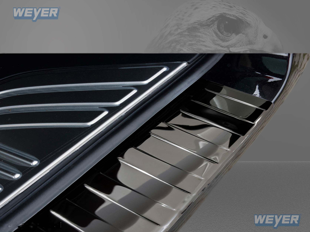 55005A-Weyer-Edelstahl-Ladekantenschutz-MERCEDES-V-hochglanz-schwarz-1 MERCEDES V Year 2014> WEYER stainless steel bumper protection- high gloss black