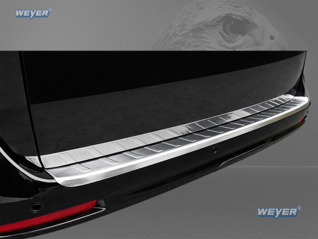 MERCEDES V ab Baujahr ab 2014, WEYER Falcon Premium Line Edelstahl Ladekantenschutz - XL